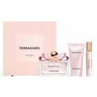 SALVATORE FERRAGAMO 3 PCS SET FOR women: 3.4 EDP SP