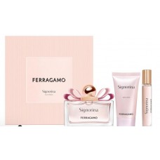 SALVATORE FERRAGAMO 3 PCS SET FOR women: 3.4 EDP SP