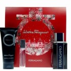 SALVATORE FERRAGAMO 3 PCS SET FOR MEN: 3.4 EDT SP