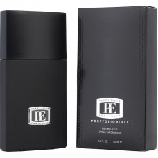 PORTFOLIO BLACK By Perry Ellis For Men - 3.4 EDT SPRAY