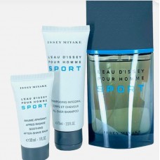 ISSEY MIYAKE L'EAU D'ISSEY POUR HOMME SPORT 3 PCS SET: 3.4 SP