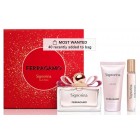 SALVATORE FERRAGAMO SIGNORINA ELEGANZA 3 PCS SET: 3.4 EDP SP + 1.7 SHOWER GEL + TRAVEL POUCH