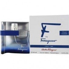 F BY FERRGAMO FREE TIME 3.4 EDT SP FOR MEN By SALVATORE FERRAGAMO