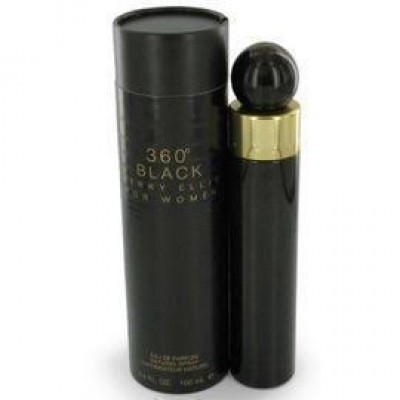 360 BLACK By Perry Ellis For Women - 3.4 EDT Spray