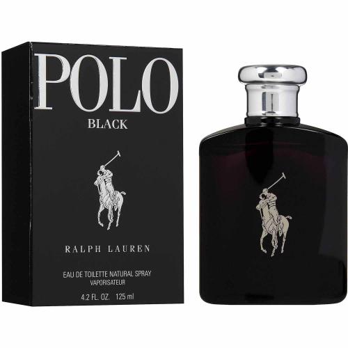 POLO BLACK FOR MEN By RALPH LAUREN - 1.4 / 4.2 & 6.7 EDT SP