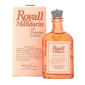 ROYALL MANDARIN ALL PURPOSE LOTION 8 OZ SPLASH FOR MEN By ROYALL