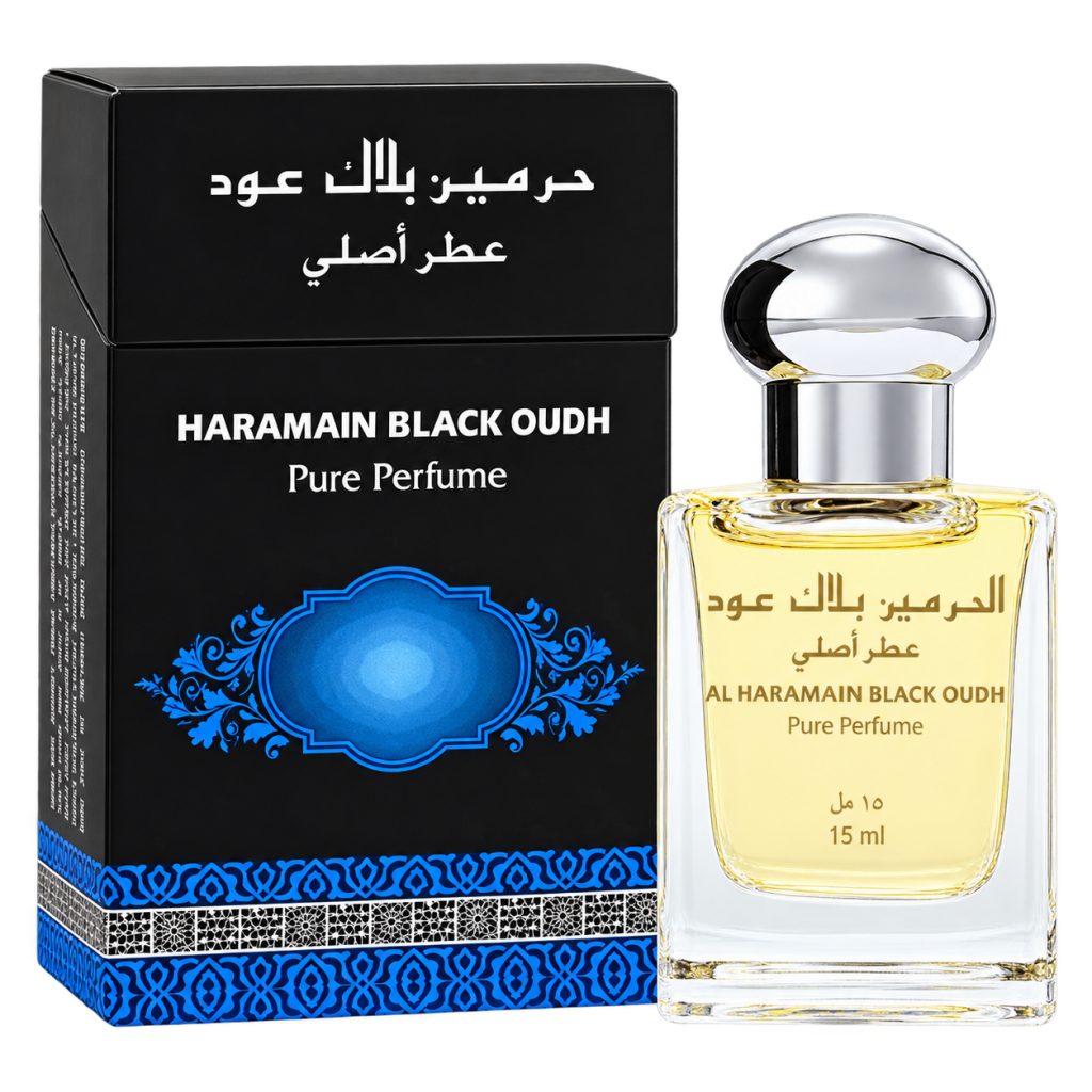 AL HARAMAIN BLACK OUD(U)15 ML PURE PERFUME ROLLER BALL