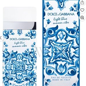 DOLCE&GABBANA LIGHT BLUE SUMMER VIBES(W)EDT SP 1.7oz
