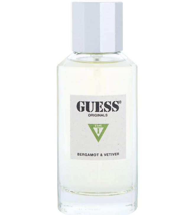 GUESS ORIGINALS TYPE 1 BERGAMOT & VETIVER(U)EDP 3.4oz(LI FREE)