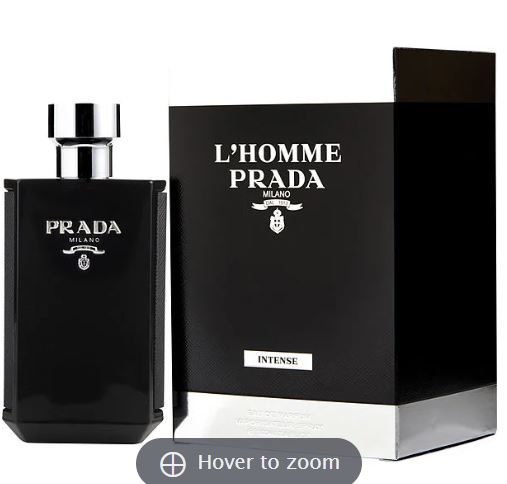 PRADA LA HOMME INTENSE By Prada For Men - 3.4 EDP SPRAY