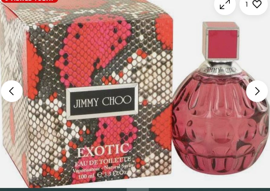 JIMMY CHOO EXOTIC By Jimmy Choo For Women - 3.4 EDT SPRAY
