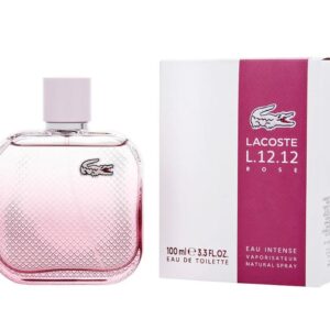 LACOSTE EauDe L12-12 ROSE EAU INTENSE(W)EDT SP 1.1oz(LI FREE)