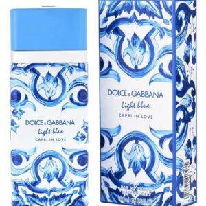 DOLCE&GABBANA LIGHT BLUE CAPRI IN LOVE(M)EDP SP 3.3oz(Refillable)
