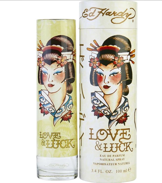 ED HARDY LOVE&LUCK(W)EDP SP 3.4oz(LI FREE)