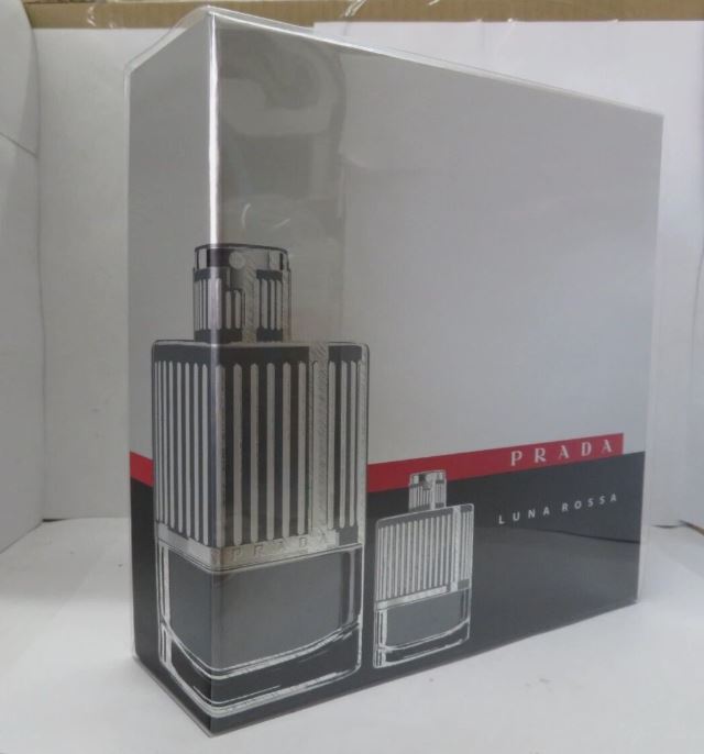 PRADA LUNA ROSSA 2 PCS ET: 3.4 EDT SP + 3.4 SHOWER GEL