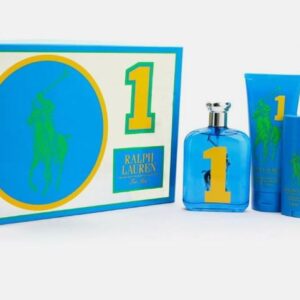 POLO BIG PONY #1 BLUE 3 PCS SET FOR MEN: 4.2 SP