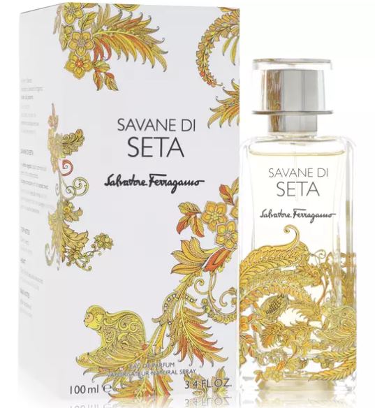 SALVATORE FERRAGAMO SAVANE DI SETA(U)EDP SP 3.4oz(LI FREE